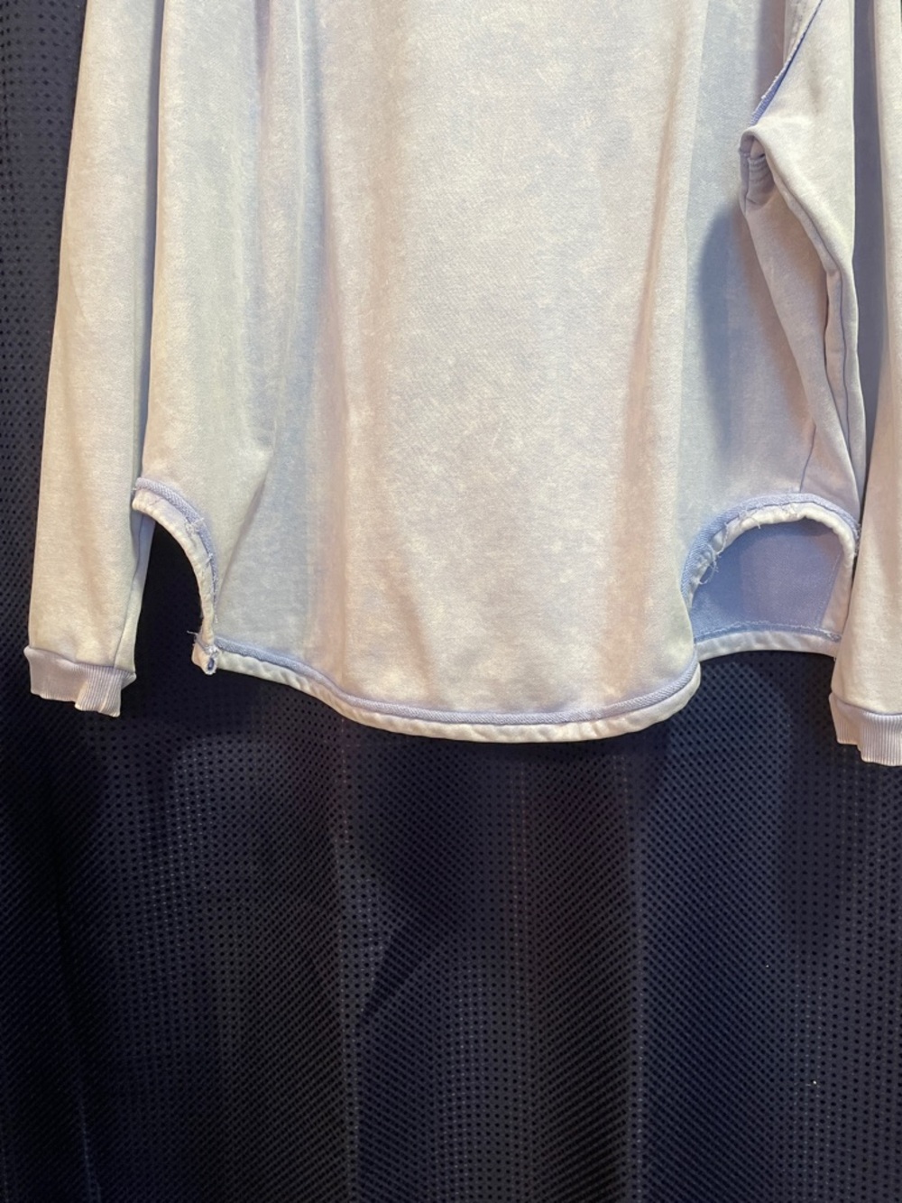 Girls Lavender Bow Applique Sweatshirt - Picture 14 of 15